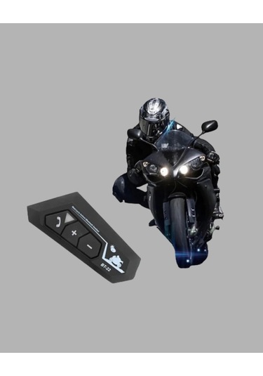 Bfs Motosiklet Sürüşleri İçin Bt22 Kask Bluetooth Kulaklık Mikrofonlu