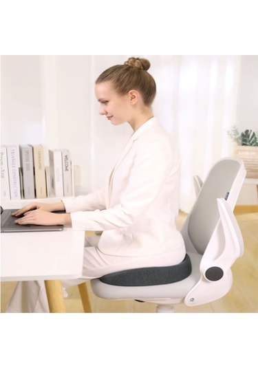 Deva Medikal Visco Posture Oturma Minderi Dik Duruş Yastığı Ortopedik Minder