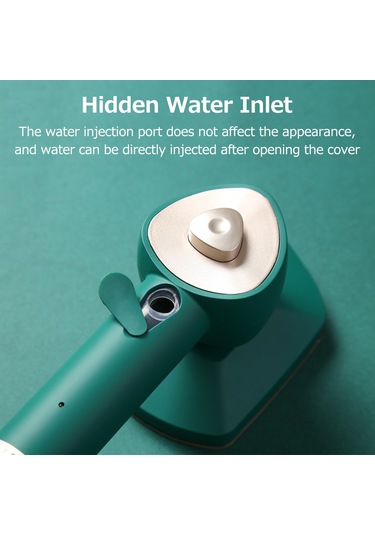 Qingmipy Taşınabilir Buharlı Ütü - Yeşil Renk, 220v, 40ml Su Haznesi, 30w Güç, Hızlı Ve Pratik Kullanım