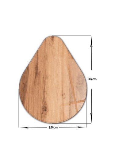 Decorita Cam Kesme Tahtası | Damla Serisi-2|28cm x 36cm