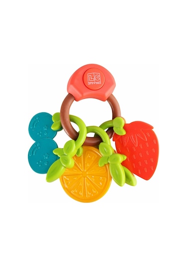 Let's Be Child Müzikli Meyve Dişlik & Çıngırak LC-30928 Çok Renkli