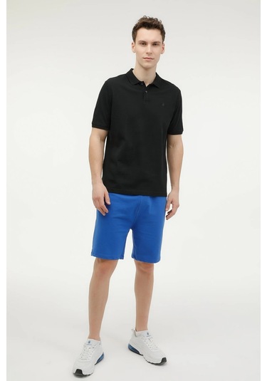 Lumberjack 5M MB CT953 POLO T SH 5FX Erkek Siyah Tişört