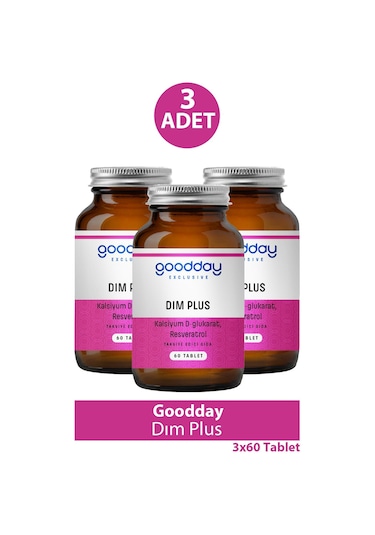 Goodday Dım Plus 60 Tablet 3 Adet