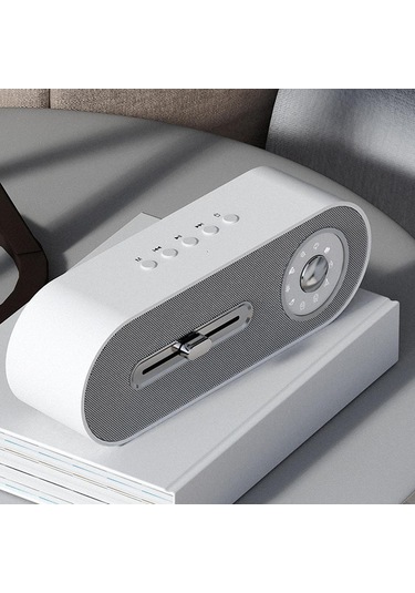 Suntek Bt Hoparlör Pratik Müzik Kutusu 9 Doğal Sesler Ev Beyaz