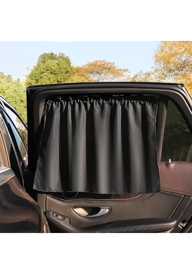 Sunshine011 Karavan Kabin Bölme Perdesi Polyester Siyahout - Standard Roof