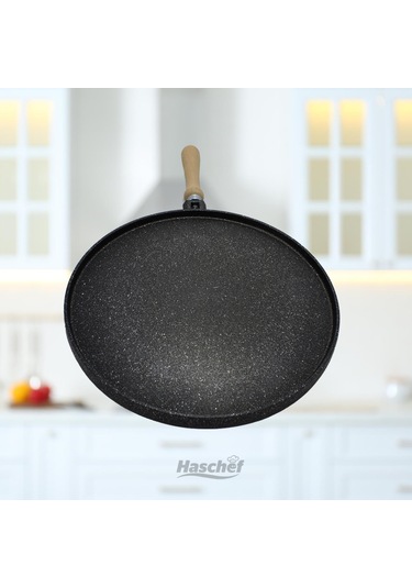 Zümrüt Gözleme Tavası 34 Cm Siyah