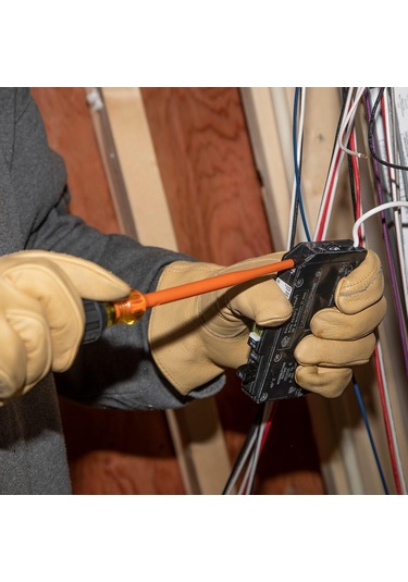 Klein Tools 33736ıns Yalıtımlı Tornavida Seti, Phillips, Dolap Ve