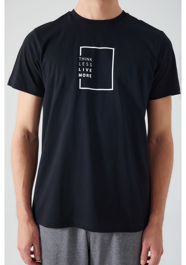 Arnetta Think Less Live More Siyah Erkek Bermuda Takım 001