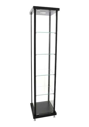 Kurulu Teslimat,- 40x40x175,-camlı Dolap, Camlı Vitrin