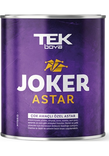 Tek Joker Çok Amaçlı Sentetik Yüzey Astarı 0,75 Lt 1 KG
