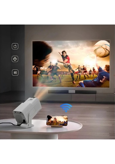 Mini Taşınabilir Projeksiyon Çok Renkli