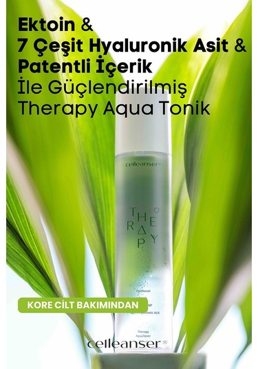 Ektoin Ve 7 Çeşit Hyaluronik Asit İle Güçlendirilmiş Nemlendirici Ve Yatıştırıcı Therapy Aqua Tonik