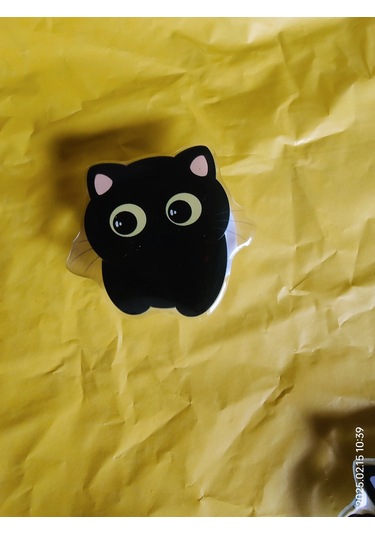 Goldenqian Grip Ve Çoklu İfade Telefon Tutucu İle Sevimli Akrilik Kedi Telefon Tutucu 1 1