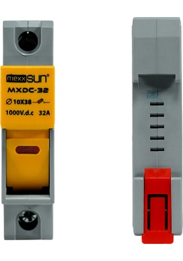 Dc Sigorta + Sigorta Yuvası 32a 1000v - 12 Adet