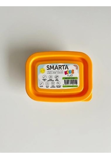Smarta Kıds Havayla Kuruyan Modelleme Hamuru Neon Yeşil 70gr