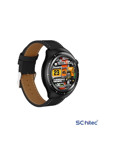 Schitec Watch 4 Pro Amoled Curved Ekran Akıllı Saat (Distribütör Garantili)