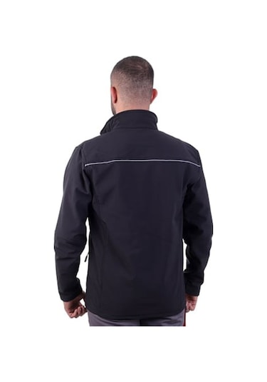 Eser - Softshell Yönetici Montu - Siyah