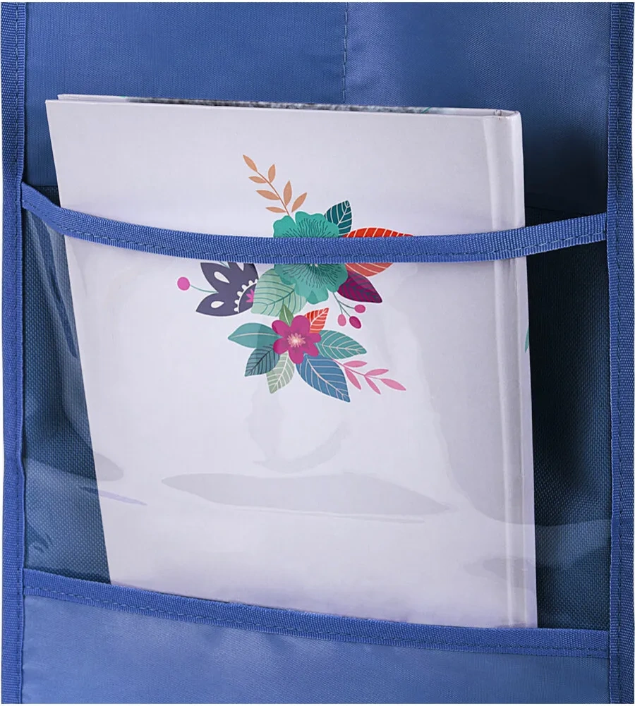 Unlandıa Çocuklar İçin Dolap/yatak Rafı Cep Organizatörü 154171080 Mavi