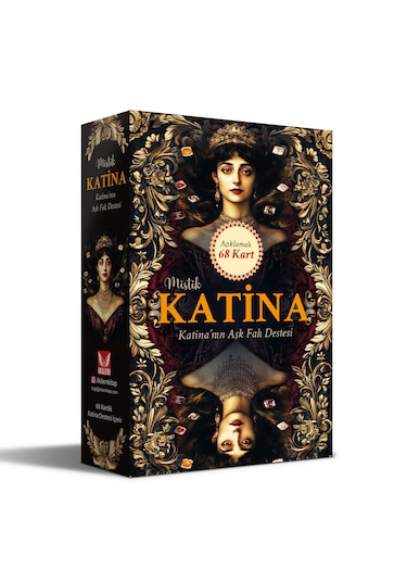 Mistik Katina Aşk Falı Kehanet Tarot Destesi / Açıklamalı 68 Kart