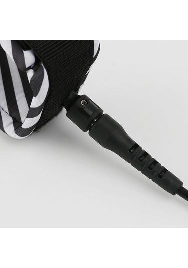 Suntek Sörf Tahtası Tasma Bacak Halatı Çift Siyah-6-ft