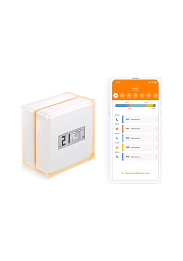 Netatmo Tek Kazanlar İçin Bağlantılı Ve Akıllı Termostat, Nth01-fr-ec
