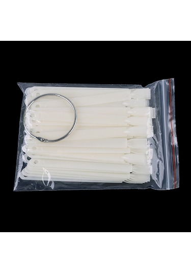 Mufunye Oje Örnekleri, Yelpaze Şeklinde, 50 Adet, Doğal Renkler