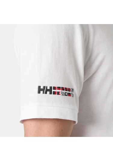 Helly Hansen Messina Graphic Fitted Erkek T-shirt-32468 Beyaz