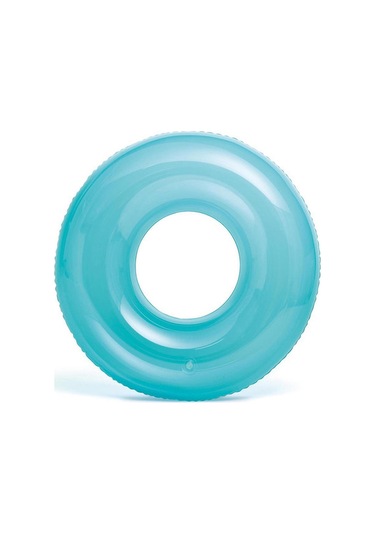 Intex Şeffaf Jumbo Çocuk Yüzme Simidi Mavi 76 Cm 59260 Çok Renkli