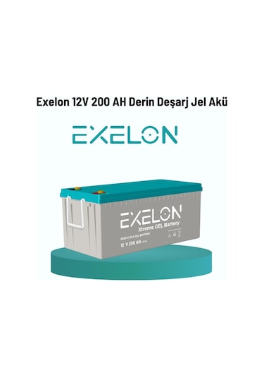 Exelon 12 V 200 AH Jel Akü
