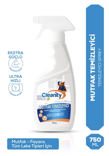 Mutfak Temizleyici 750 Ml Yağ Çözücü, İz Bırakmaz, Hızlı Etkili Temizlik Tekli