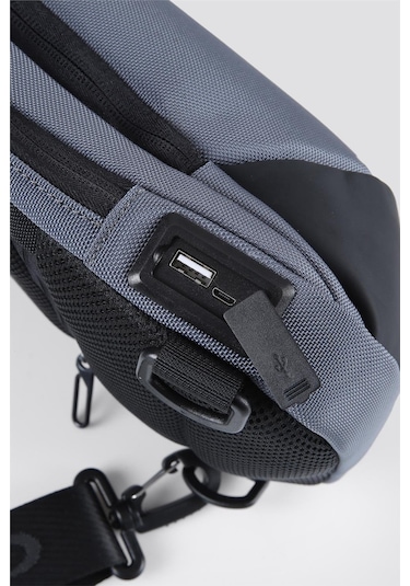 Ççs 31408 Tek Askılı Çapraz Çanta Gri-gri Gri