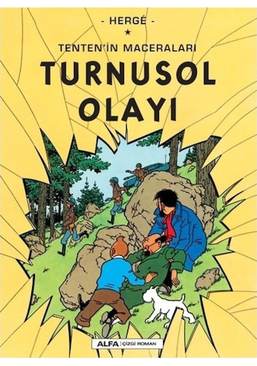 Turnusol Olayı - Tenten'in Maceraları - Herge - Alfa Yayıncılık