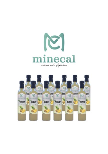 Ananas Sirkesi 12x500 Ml %100 Katkısız Doğal Şekersiz Koruyucu Içermez