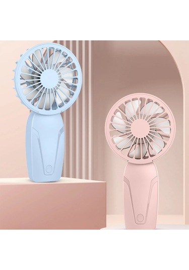 Taşınabilir El Küçük Fan Abs Hafif Sevimli Görünüm Usb Şarj