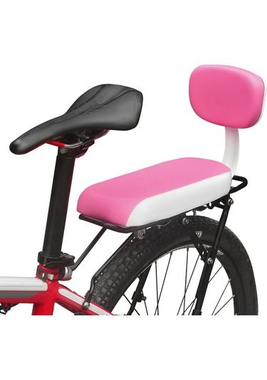 Bisiklet Arka Koltuk Bisiklet Bisiklet Mtb Pu Deri Yumuşak Yastık Arka Römork Koltuğu Sırt Desteği İle Çocuk Koltuğu Çok Renkli