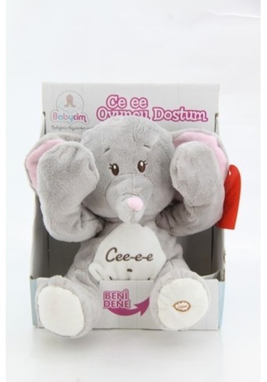 Birlik Oyuncak Ce Ee Oyuncu Dostum Fil Peluş D1806122-e