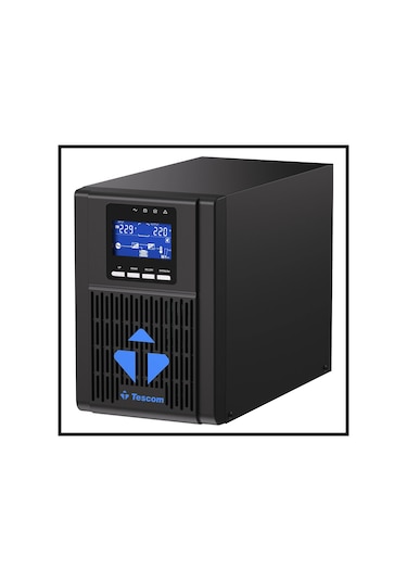 Tescom Neoline 1000, 1 Kva Online 1f/1f Ups, 900040313 2x7a Akü