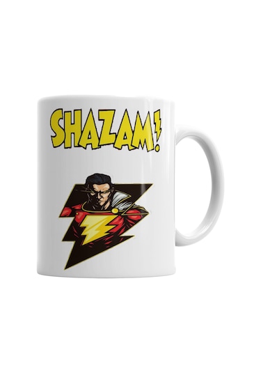 Shazam Kupa Bardak Porselen Karışık