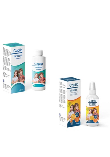 Capila Tea Tree Oil Şampuan 200 ML + Bit Spreyi 100 ML