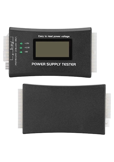 Power Suply Test Cihazı Dijital Lcd Ekran Pc 20/24 Pin