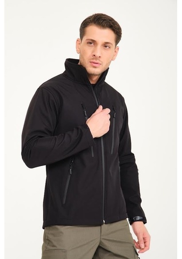 Q&steinbock Arthur Erkek Softshell-29425 Siyah