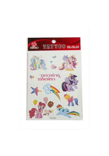 Unicorn Tattoo Dövme Sticker
