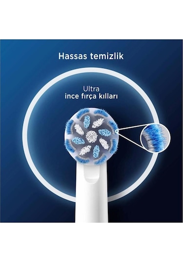 Oral-B Sensitive X-Filament Elektrikli Diş Fırçası Yedek Başlığı 2'li