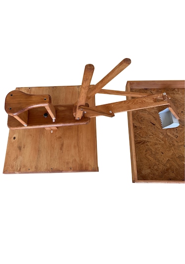 Muko Ahşap Ekskavatör, Montessori Çocuk Gelişimi Için Ahşap Kepçe