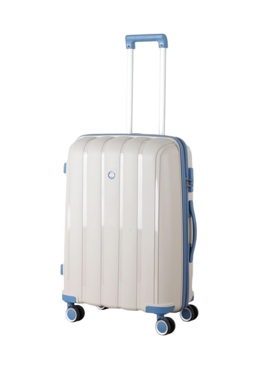 Mçs Polipropilen Valiz V305 65 Cm S18y10003365 11149 Kemik/sky Blue