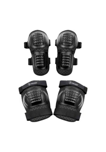 Motosiklet Dizlik Dirseklik Set Bantla Sıkma Ve Hava Alma Özellikli Motor Dizlik Dirseklik Takımı