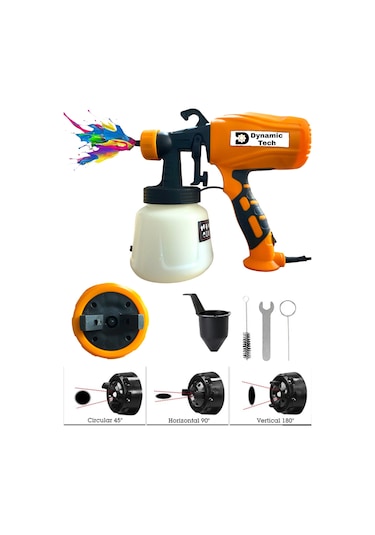 Dynamic Tech Profesyonel 1000 W Elektrikli Sprey Boya Püskürtme Tabancası Dezenfektan İlaçlama Makinesi