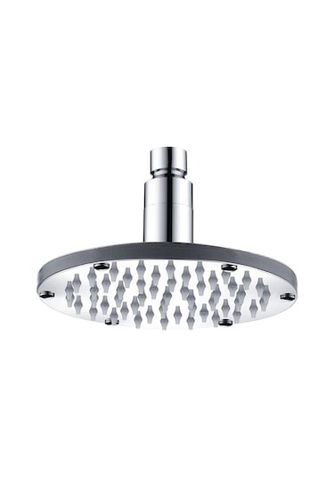 15cm Renkli Led Duş Başlığı 6 İnç Yuvarlak Yağmur Şekli, Su Akışı İle Çalışır, Su Sıcaklığı Tespiti Ve Renk Değişimi Özelliği Diğer Diğer