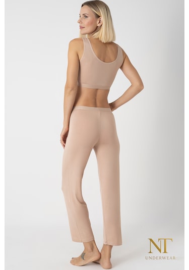 Nt Underwear Bambu İçlik Pantolon Astarı Bej - Ten