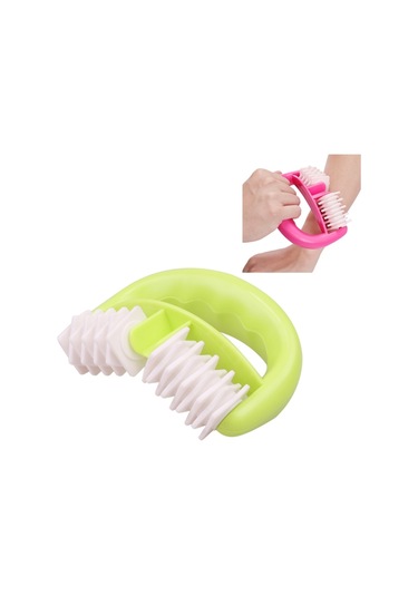Vücut Mini Rulo Meridyen Masajı Yeşil